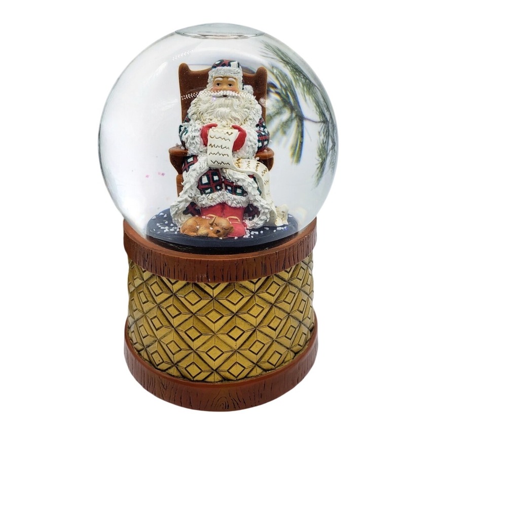 Waterford Holiday Heirlooms Santa Claus Snow Globe Limited Edition Christmas Box